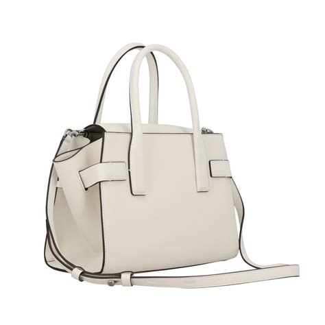 michael kors tasche weiss flechtleder|Designer.